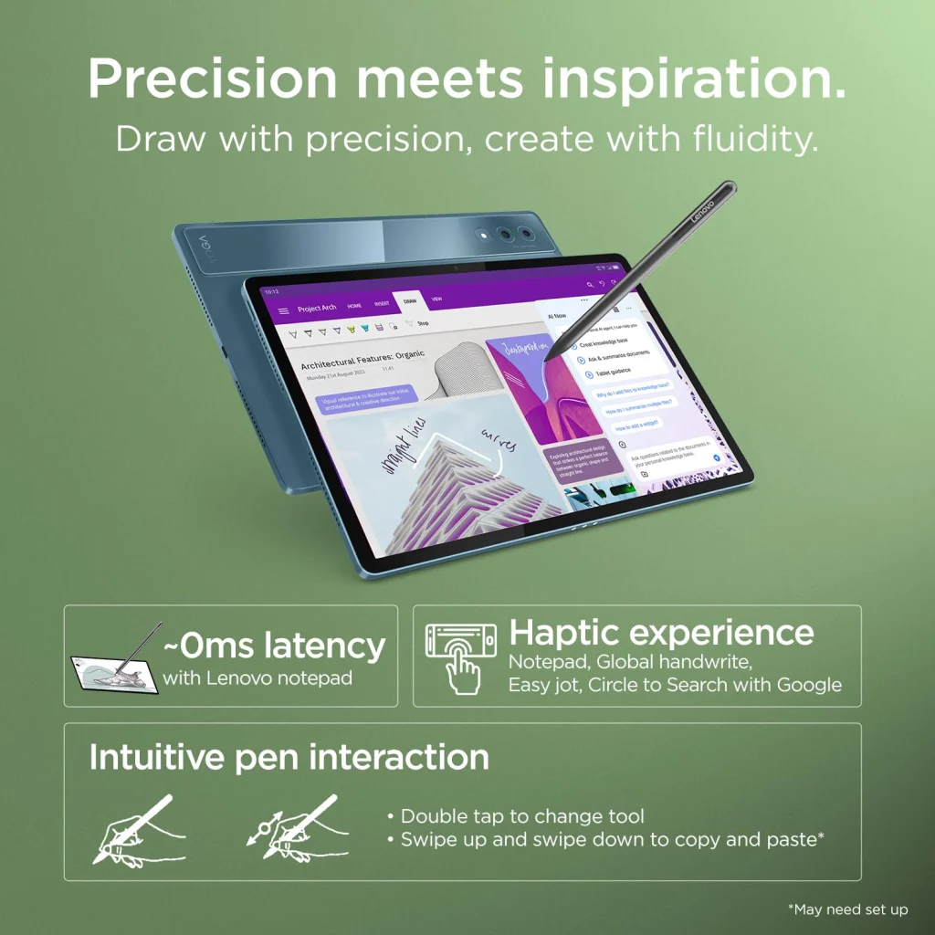 Lenovo Yoga Tab Plus with Keyboard and Pen